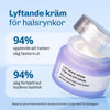 Förpackning och leveransomfattning av Silky Planet Halsfalten Lifting Creme