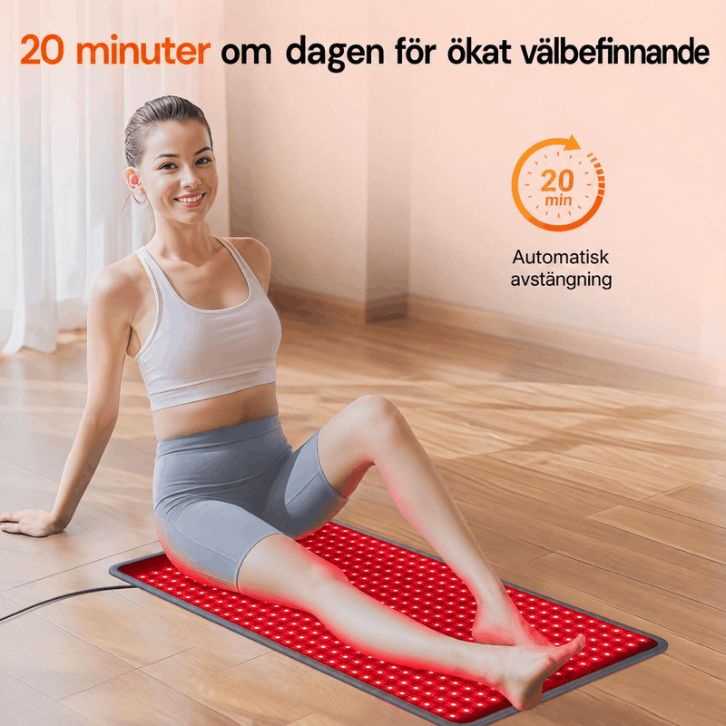 Rödljusmatta InfraFlow+