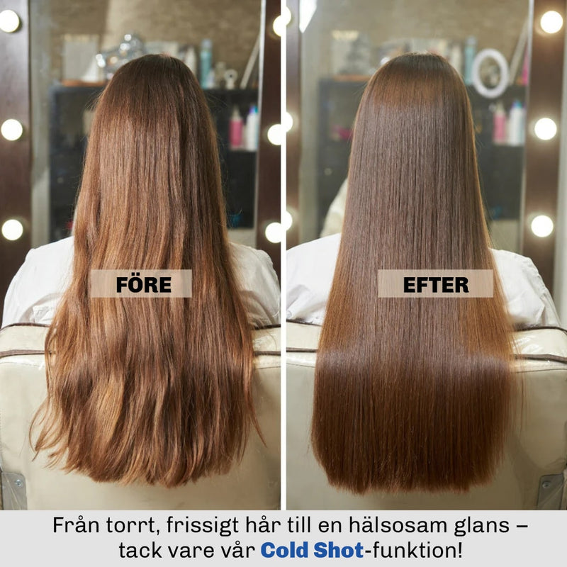 Detaljvy av Air Straightener Platinum – keramiska värmeplattor och premiumyta