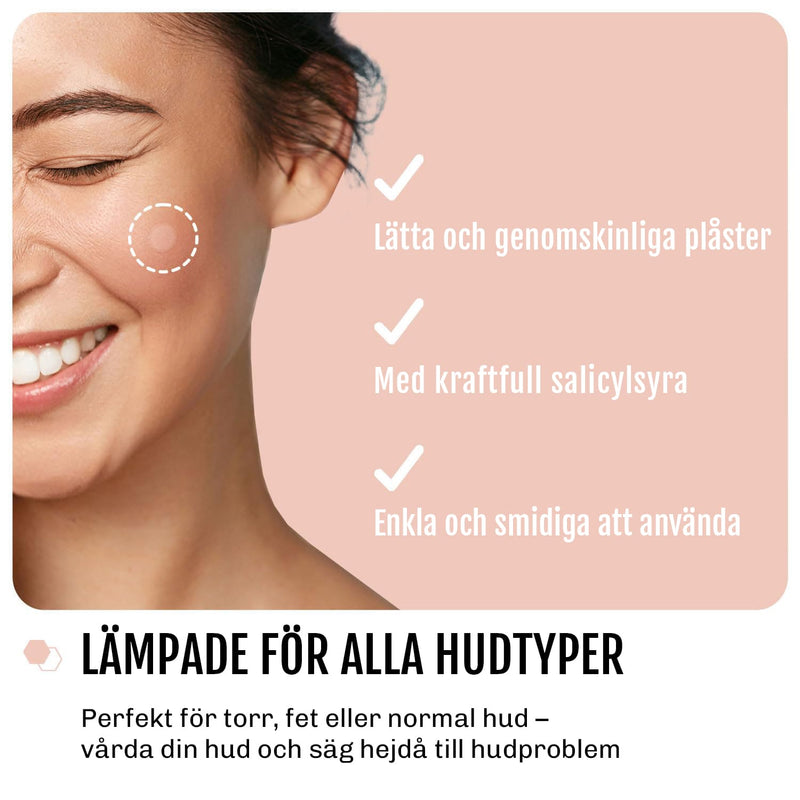 Silky Planet Anti-Pickel Plåster – hypoallergena och lämpliga för känslig hud