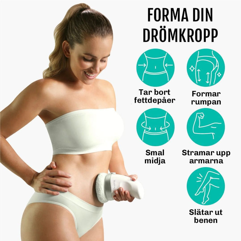 CelluFree 2.0 – anticellulitmassage med djupverkande rullteknik