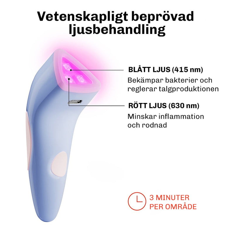 Silky Planet DermaClear passar även känslig hud tack vare skonsam LED-teknik