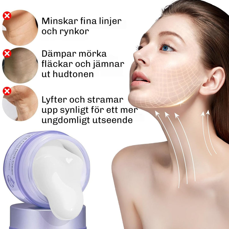 Integrera Silky Planet Halsfalten Lifting Creme i din dagliga hudvårdsrutin