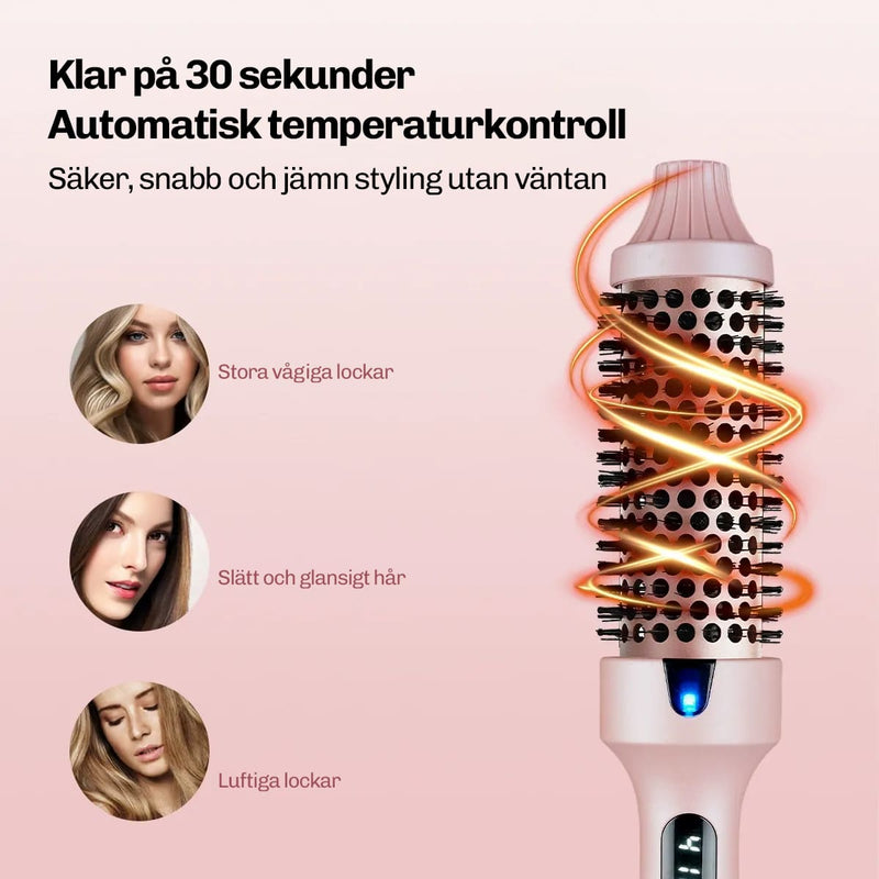 Ger ett glansigt och frissfritt resultat tack vare jämn värmefördelning.