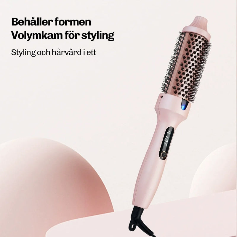 Flera temperaturlägen för anpassad styling beroende på hårtyp.