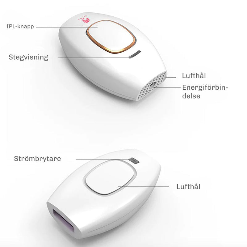 Kompakt och ergonomisk design – enkel att använda hemma eller på resan