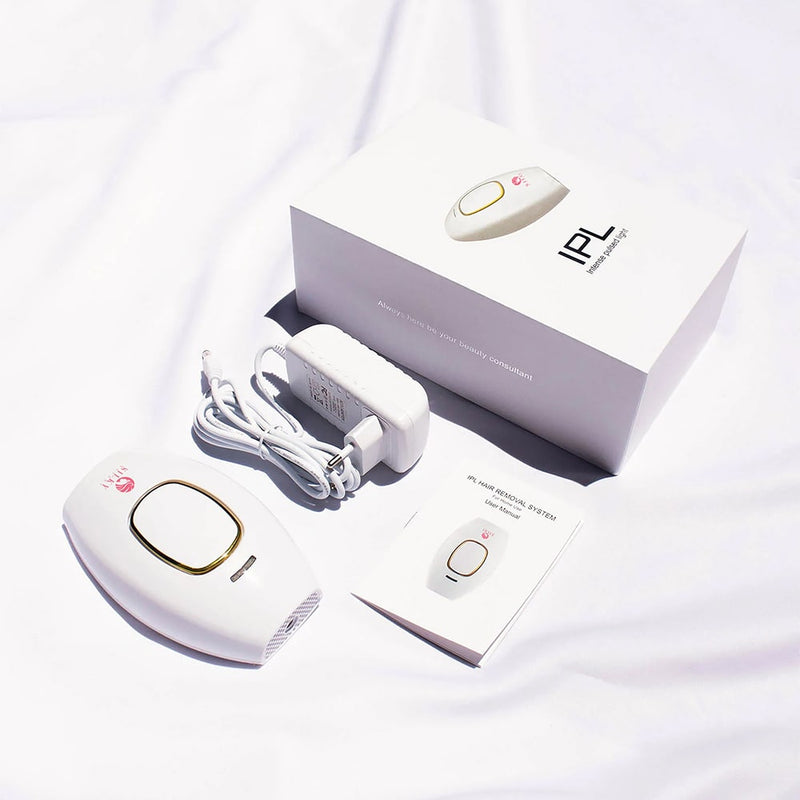 Säkerhetssensor – IPL-ljuset aktiveras endast vid korrekt hudkontakt