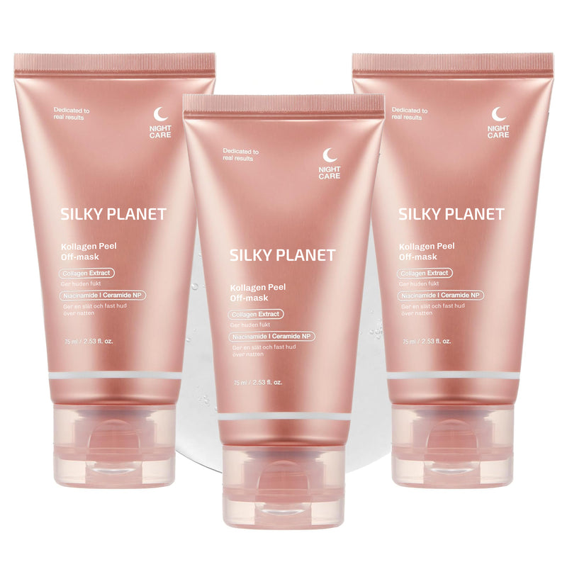 Kollagen Peel-Off Mask – effektiv hemmabehandling för fastare och klarare hud.