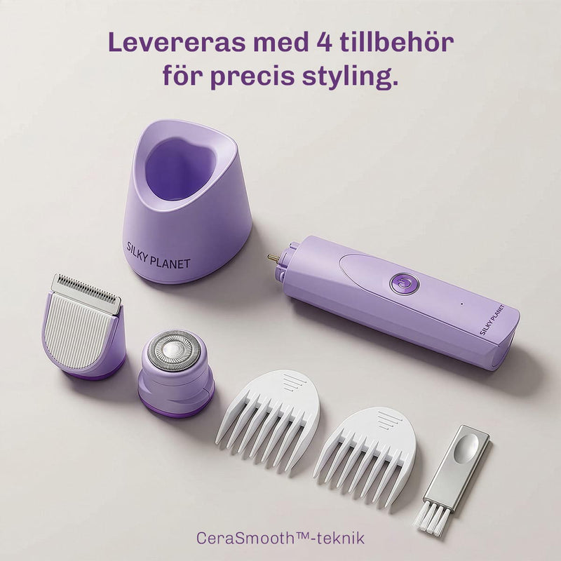 TrimCare kropps- och intimtrimmer för exakt och bekväm hårborttagning på känsliga områden.
