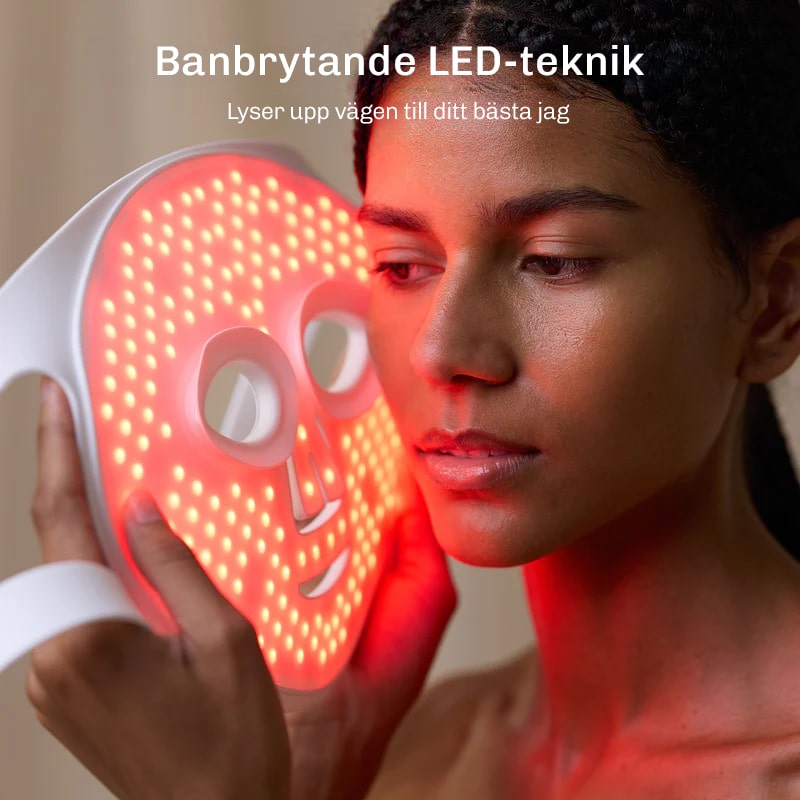 Rött LED-ljus – kan förbättra hudens elasticitet och stödja cellförnyelse