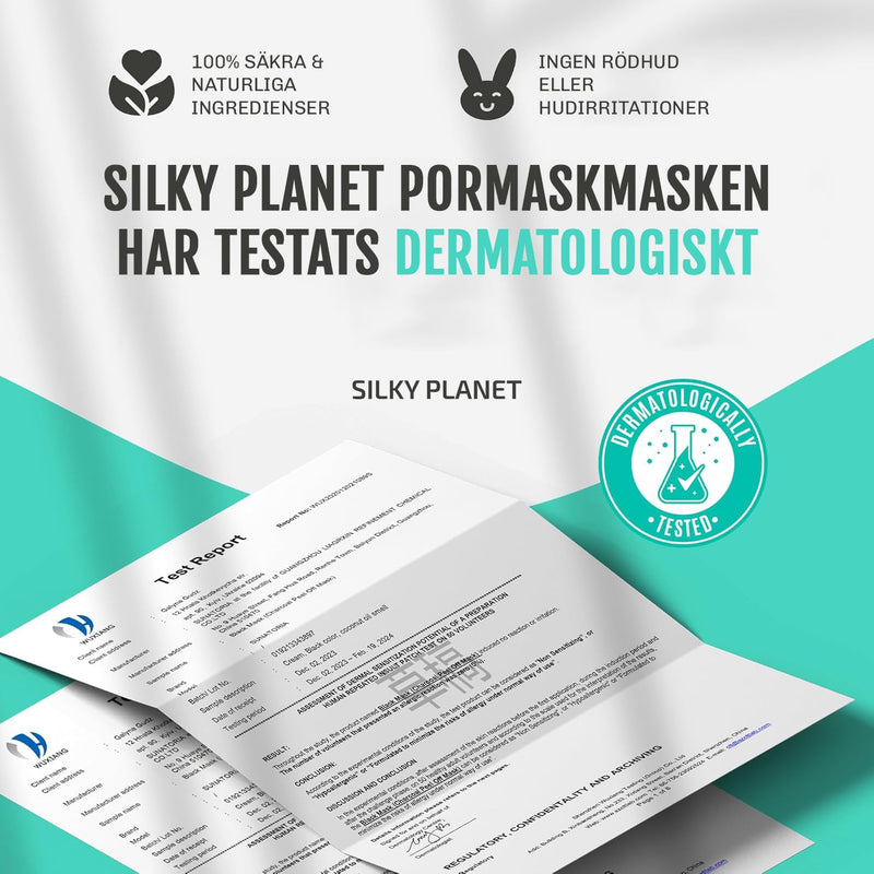 Silky Planet pormaskborttagningsmask – särskilt effektiv för blandhy och fetare hud
