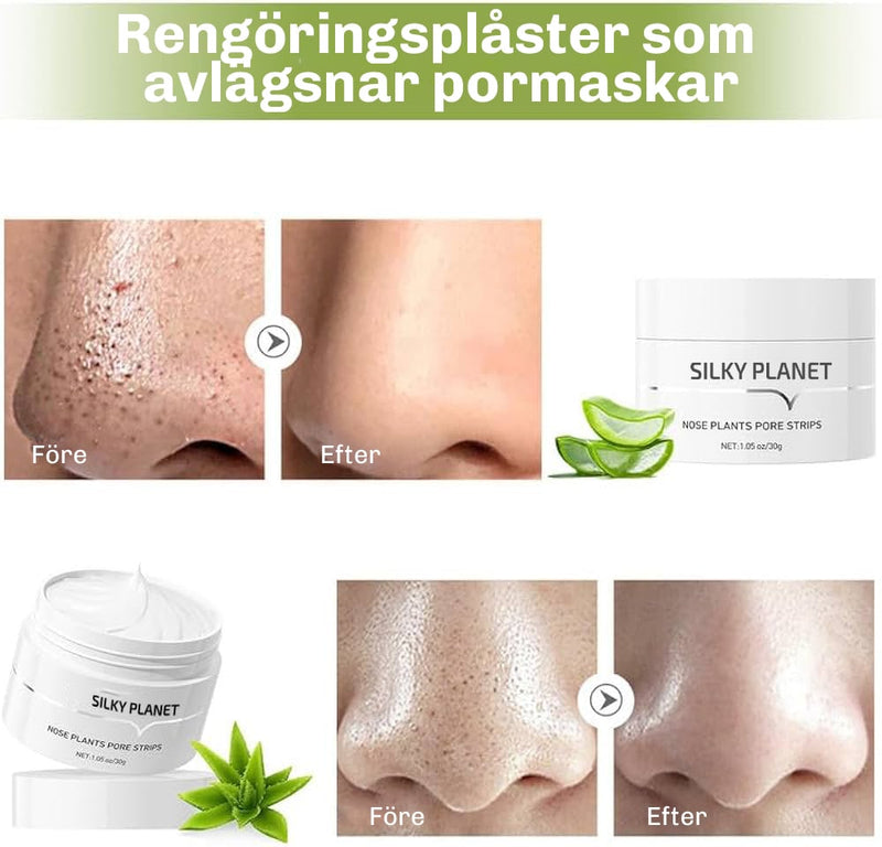 Skönhetsrutin med Silky Planet Mitesser Home Creme – perfekt för daglig rengöring