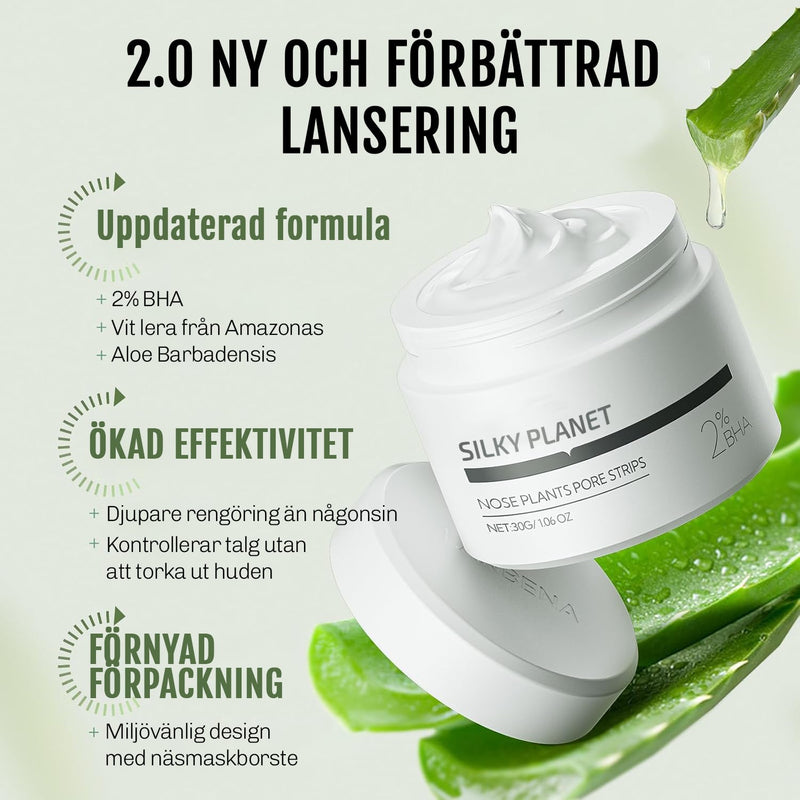 Vårdtips: använd Silky Planet Mitesser Home Creme regelbundet för bästa resultat