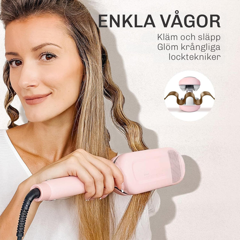 NovaCurl vågjärn – uppvärmning och starttid på endast några sekunder