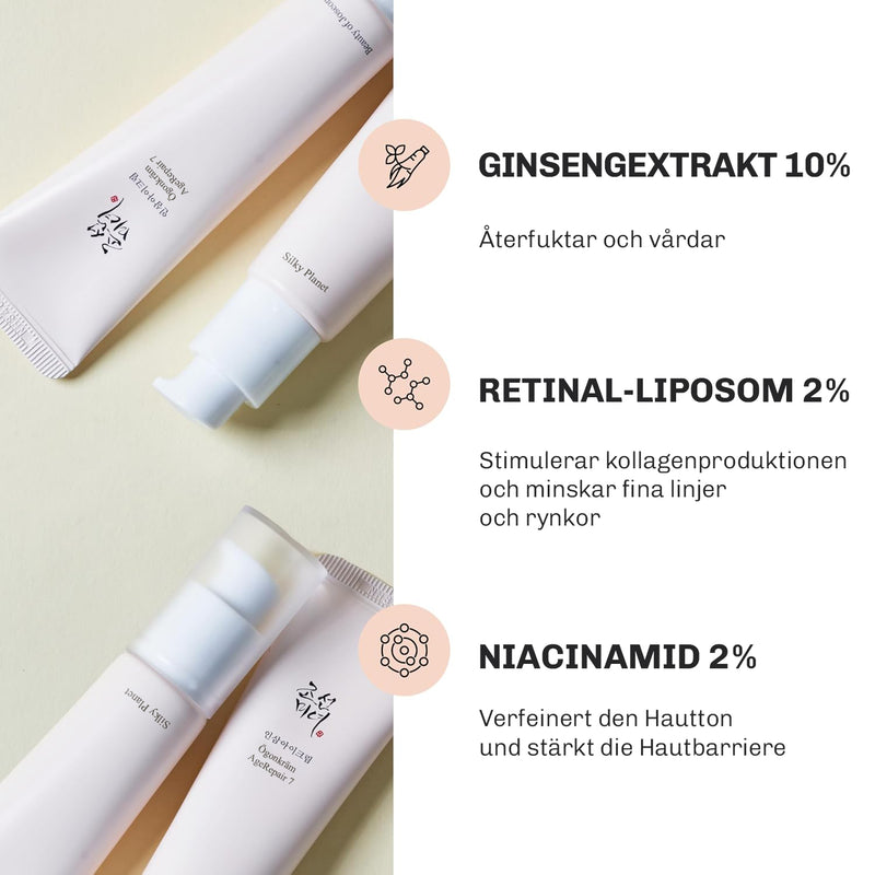 Speciellt utvecklad för den tunna, känsliga huden runt ögonen.