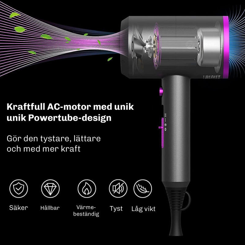 Lätt och ergonomisk design – bekväm att hålla även vid längre styling