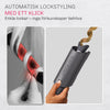 Silky Planet automatisk locktång visar enkel lockstyling med ett klick