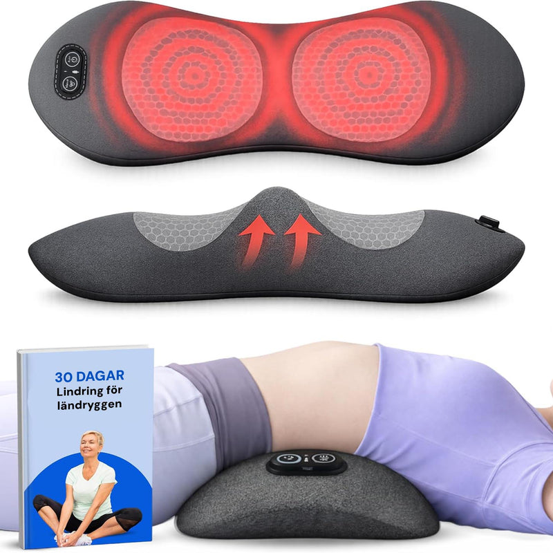 Lista över funktioner hos Silky Planet ryggsträckare med massage