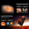 Produktbild som visar massagehuvudena i detalj på Silky Planet shiatsu-massagekudde Pro+