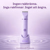 Vattentät intimtrimmer för användning både på torr hud och i duschen.