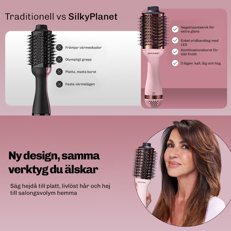 Optimala luftkanaler ger jämn värme och snabb torkning.